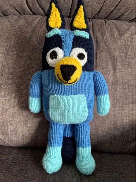 Hand Knitted Toy - Bluey Carousel 1