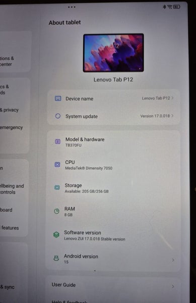 Lenovo Tablet and Cover Carousel 6