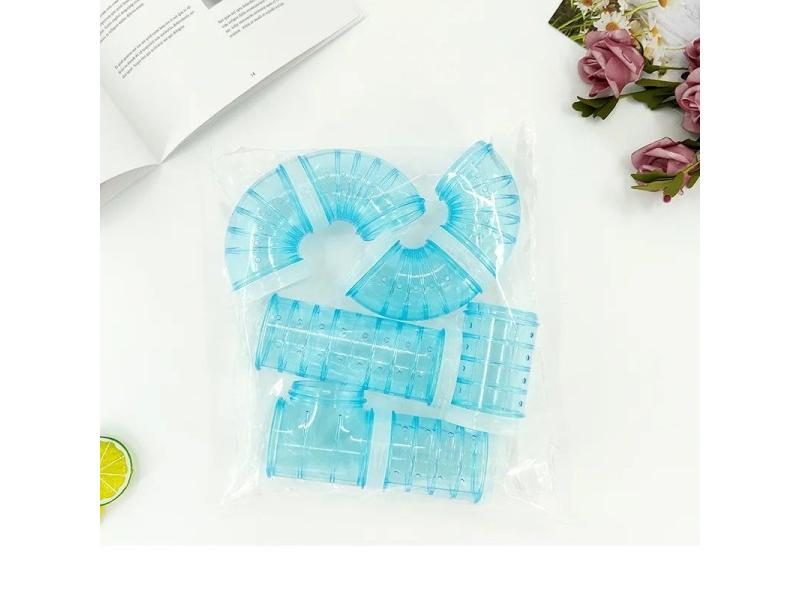 Hamster Tunnel Plastic Toy DIY Splicing Maze Tube For Small Animals Carousel 1