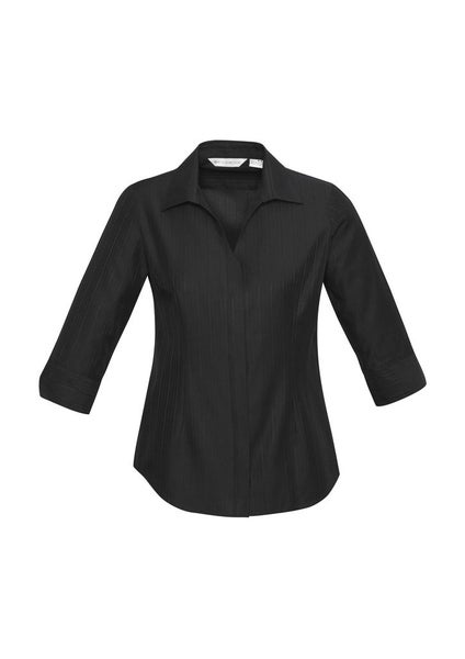 LADIES PRESTON 3/4 SLEEVE SHIRT S312LT Carousel 1