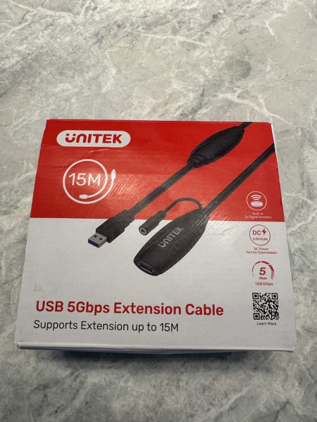 Unitek USB 5Gbps Extension Cable – 15m with Signal Booster Carousel 1