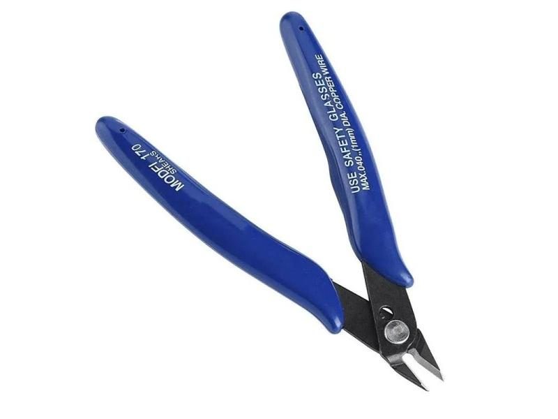 170 Wire Cutter DIY Trimmer Diagonal Side Cutting Cable Nippers Hand Tools Carousel 1