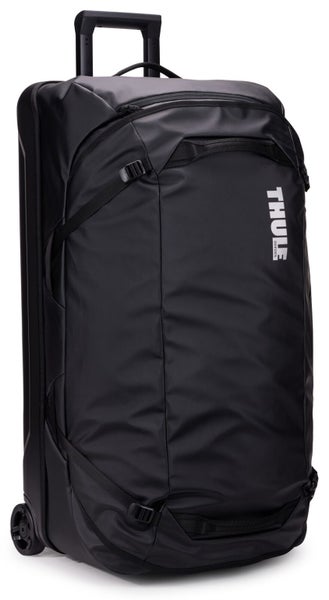 THULE Chasm 110L Wheeled Duffel Travel Suitcase Luggage Bag in Black Carousel 1