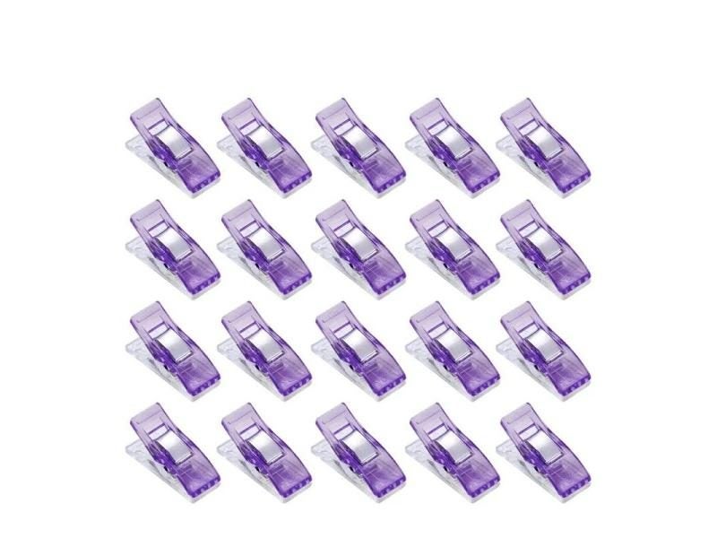 10/20pcs Plastic Sewing Clips For DIY Crafts Crocheting Carousel 1