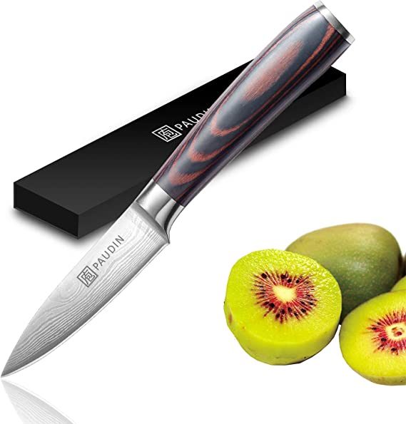 Paudin Chef Knife, Kitchen Knife, 3.5" Pairing Knife Carousel 1