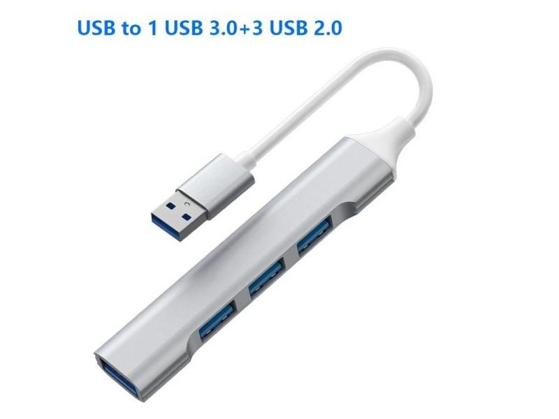 YUCUN 3.0 USB Hub 4 Ports 5Gbps Adapter For Lenovo Macbook Pro PC Accessories Carousel 1