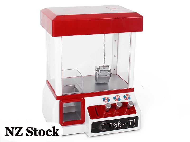 Arcade Claw Machine Mini Candy Prize Grabber Dispenser Vending Machine Toy Carousel 2