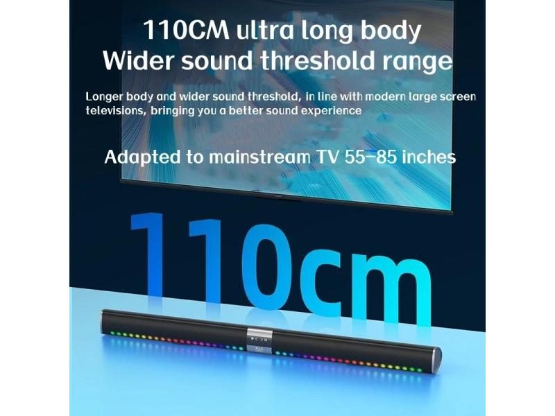 Echo Wall Sound Wireless Bluetooth Speaker With LED TV Projector Subwoofer Carousel 1