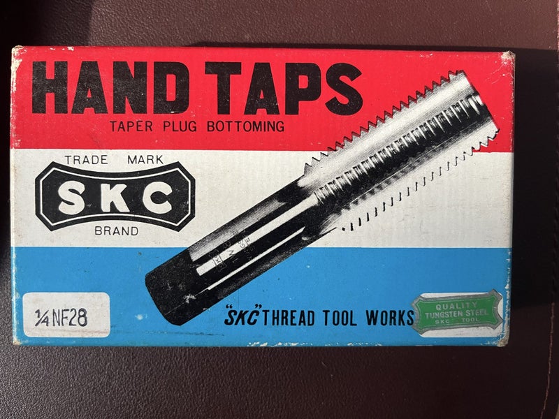 SKC Hand Taps 1/4" - NF28 -Japan Carousel 3