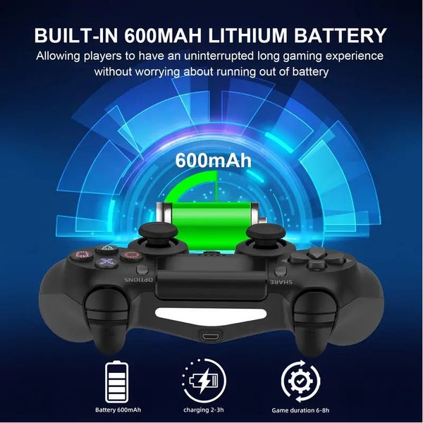 Wireless Controller for PS4 - Black Carousel 7