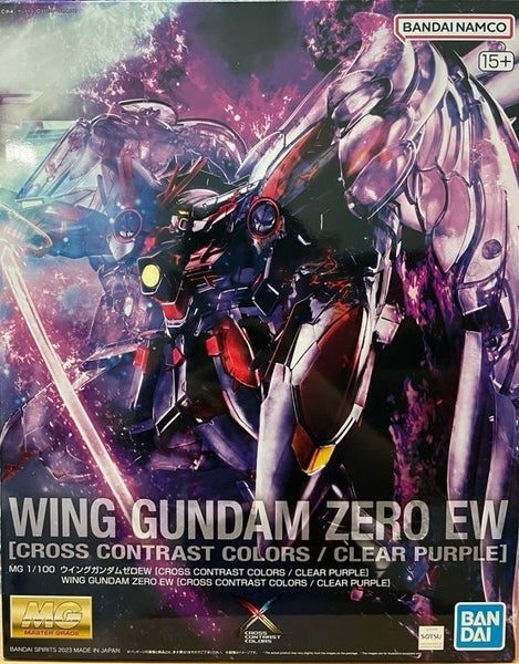 P-Bandai MG 1/100 Wing Gundam Zero EW Ver. Ka (Cross Contrast Color/Clear Purple Carousel 1