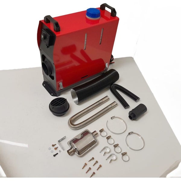 5KW 12V All In 1 Diesel Air Heater Thermostat Truck Motorhome Boat Trailer RV Carousel 1