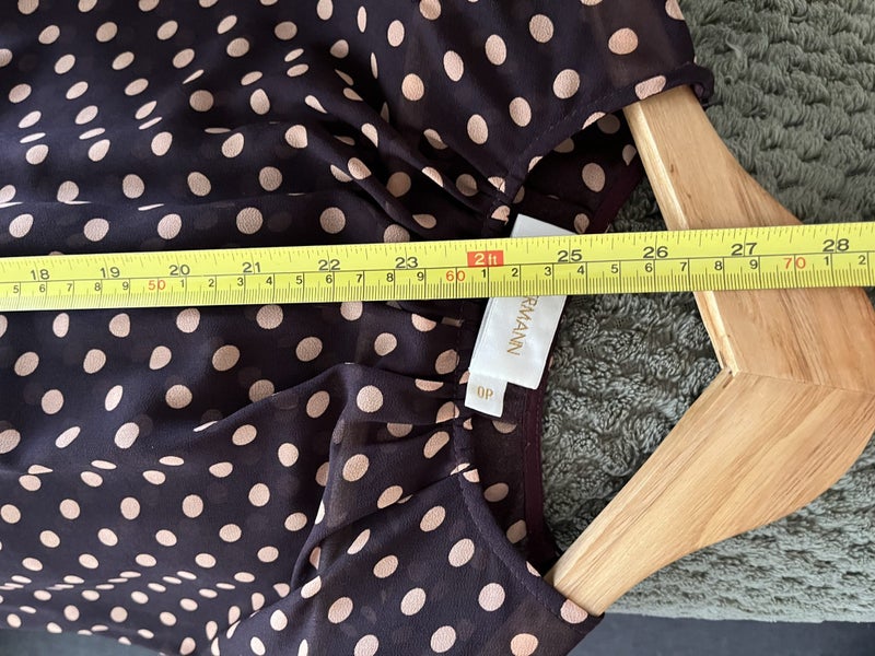 Zimmermann top OP poka dot Carousel 13