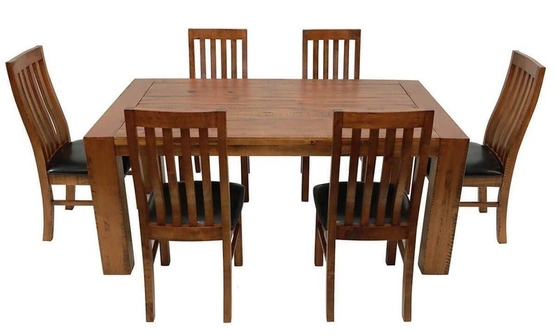 Industrial Dining Suite - 6 Seater Carousel 1