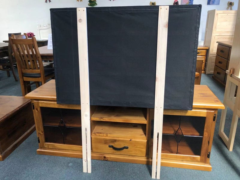 Lucas King Single Headboard Black $129 Carousel 3