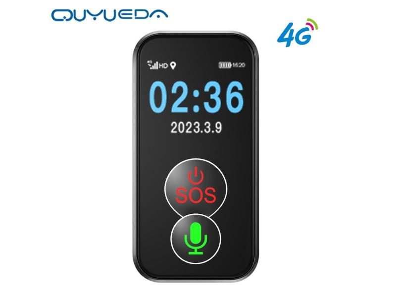 Mini GPS Tracker 4G Tracking Pendant Device Student Locator Card With 1000mAh Carousel 1