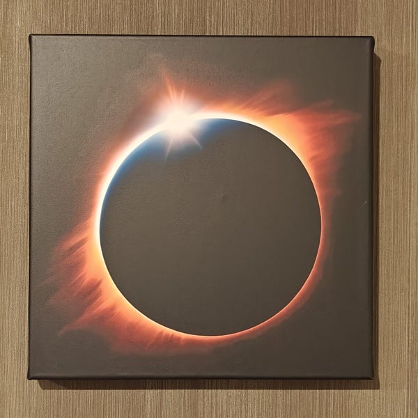 Astronomy Canvas - Solar Eclipse62863215774594113