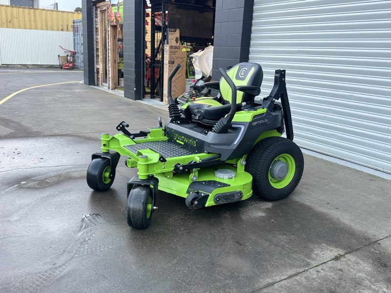 Greenworks OptimusZ 60” Commercial Electric Zero Turn Mower – Only 60 Hours! Carousel 1