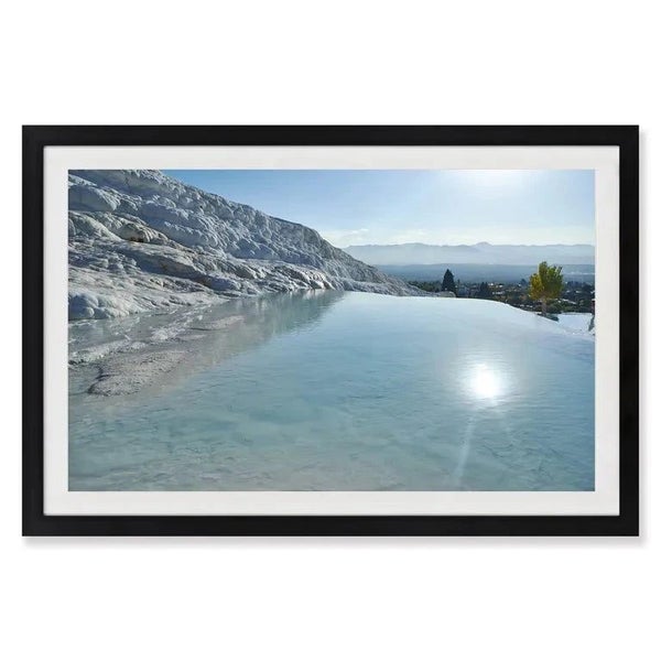 Crystal Waters Framed Canvas Print 90x60 cm Carousel 1