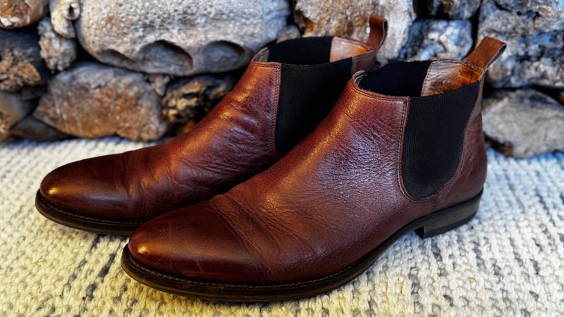 Brown Leather Chelsea Boots by RODD & GUNN 42 Carousel 1