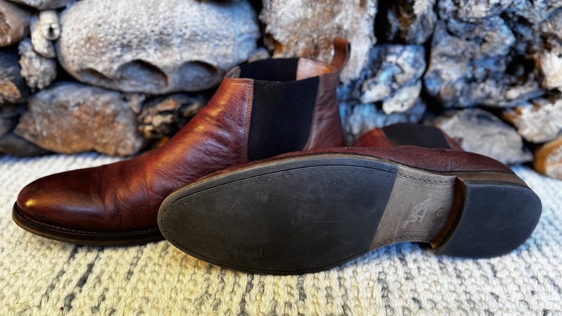 Brown Leather Chelsea Boots by RODD & GUNN 42 Carousel 2