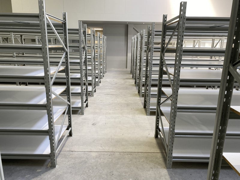 Single Starter Bay Long Span Shelving Carousel 2