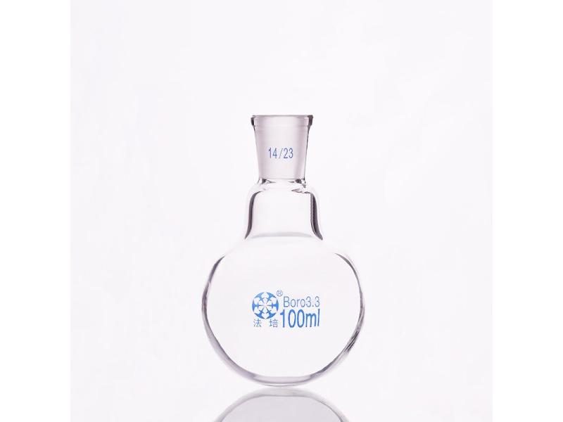 FAPE Single Standard Mouth Round-bottomed Flask 5ml-100ml-250ml And Joint 14/23 Carousel 1