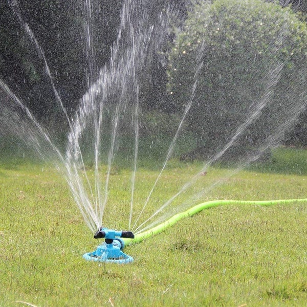 Lawn Sprinkler Automatic Garden Water Sprinklers Rotation 360 Degree Carousel 8