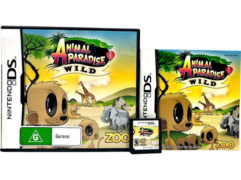 Animal Paradise: WILD (Nintendo DS) *EXCELLENT + COMPLETE* Carousel 1