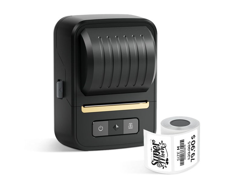 Bluetooth Label Maker Machine With Tape Inkless Labeler Sticker Printer Carousel 6