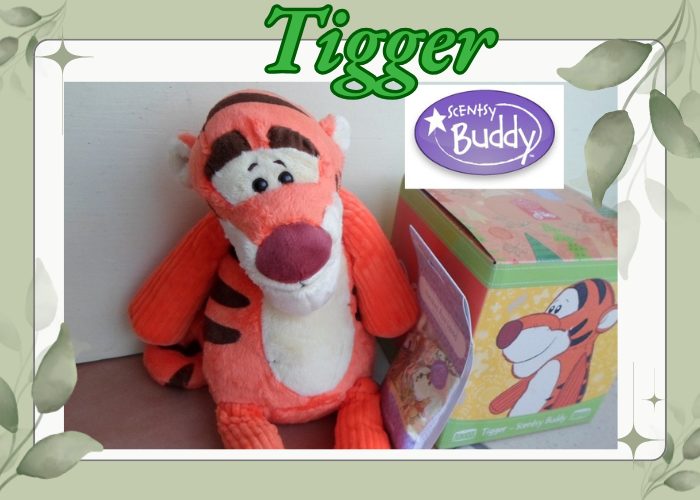 Scentsy Disney Buddy Tigger with scent pac, brand new **last one** Carousel 1