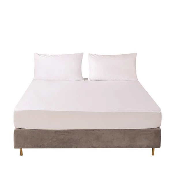 Waterproof Mattress Protector Breathable Noiseless Mattress Topper Bed Smooth Carousel 1