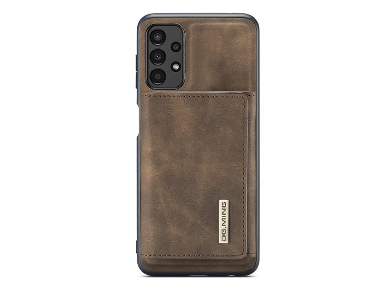 Magnetic Detachable Stand Wallet Case Cover for Samsung Galaxy A13 4G Brown Carousel 2