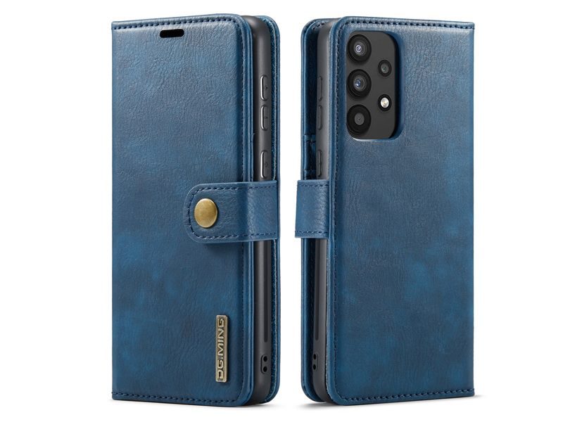 PU Leather Magnetic Detachable Wallet Case Cover for Samsung A33 5G Blue Carousel 2