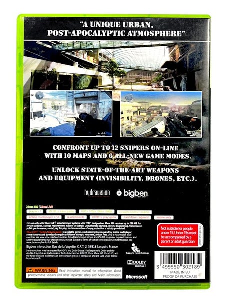 SNIPERS: Invisible, Silent, Deadly (Xbox 360 - RARE) *MINT COMPLETE* Carousel 3