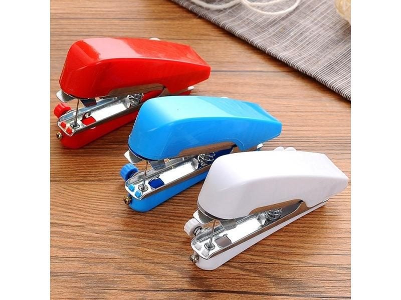 New Mini Handheld Sewing Machine Dual Speed Adjustment Single Threads Pendal Carousel 1