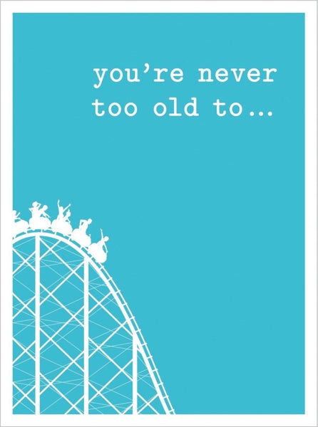 You're Never Too Old To... by Lizzie Cornwall - Hardcover Carousel 1