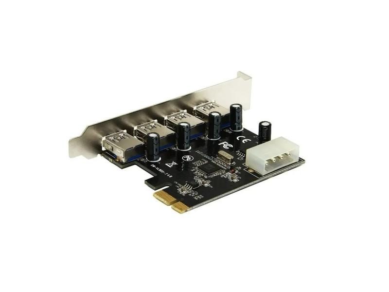 4 Port PCIE To USB 3.0 Expansion Card PCI Express Adapter Pcie Card 4-Port USB Carousel 1