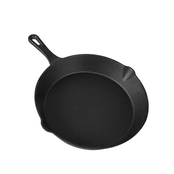 Non Stick Frying Pan Set 3pcs Cast Iron Steak Skillet Bbq Cookware Frypan Carousel 2