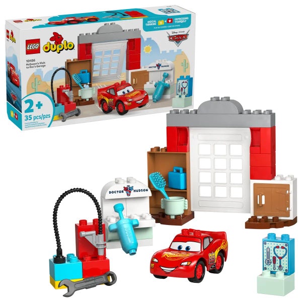 Lego Duplo McQueen's Visit to Doc's 10456 Carousel 1