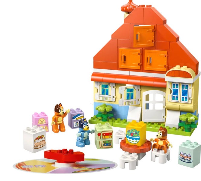 Lego Duplo Bluey's Family House with Game 10459 Carousel 1