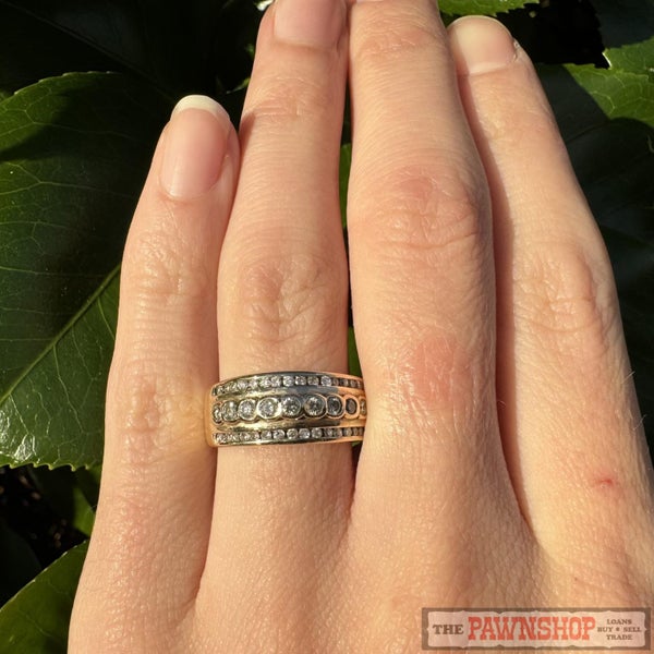 9ct Yellow Gold 0.50ct TDW Diamond Dress Ring ~ $3,400! Carousel 2