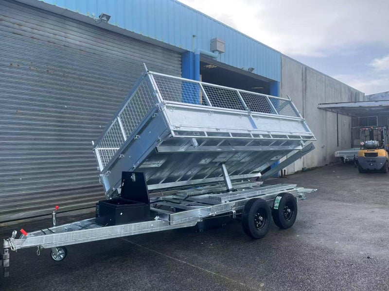 X-TRAILERS 14X7 Hydraulic 3-Way Tipper FlatTop62868836628865111