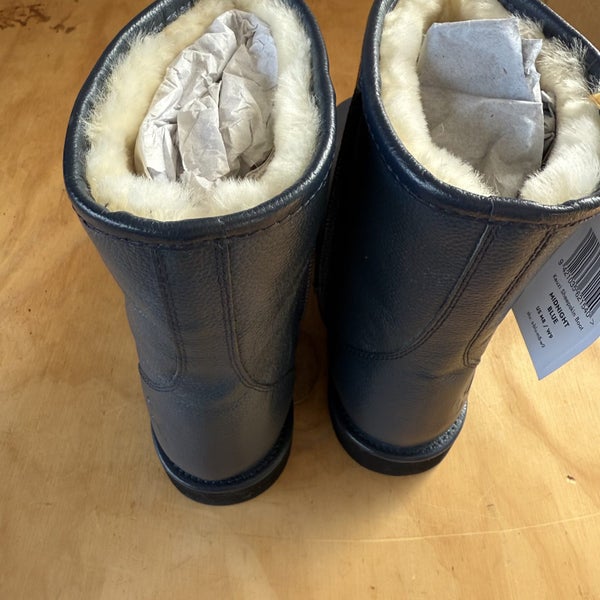 Keuzi Midnight Blue Sheepskin Boots Mens 8/Womens 962950004675329111