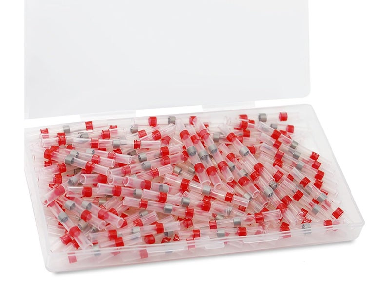 100PCS Solder Seal Wire Connectors AWG 22-18 Carousel 1