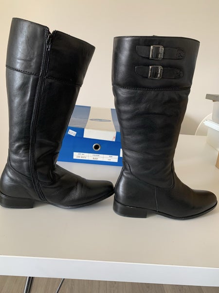 Black Leather Boots 40W Carousel 1