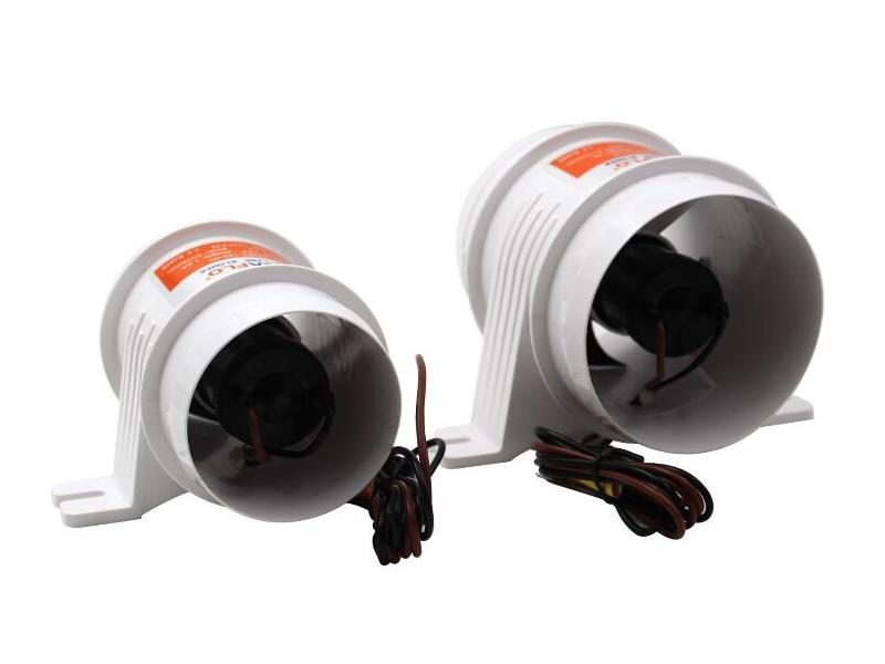 3inch 4inch Inline Air Blower 12V 24V DC RV Vent Boat Bilge Ventilation Fan Carousel 1