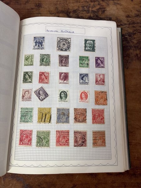 A Collection of World Stamps - Australia to Liberia Carousel 1