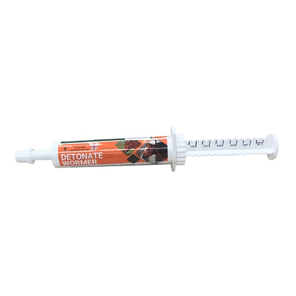 Detonate Wormer, aniseed flavouring Action: Ivermectin works as a “knock down” Carousel 1