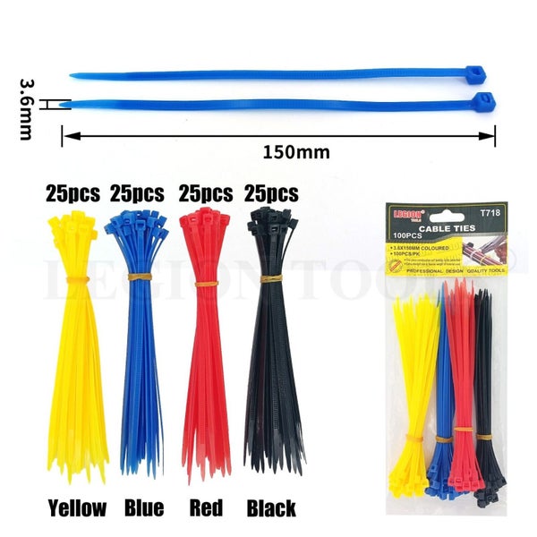 Cable Ties Mixed Colour Carousel 2